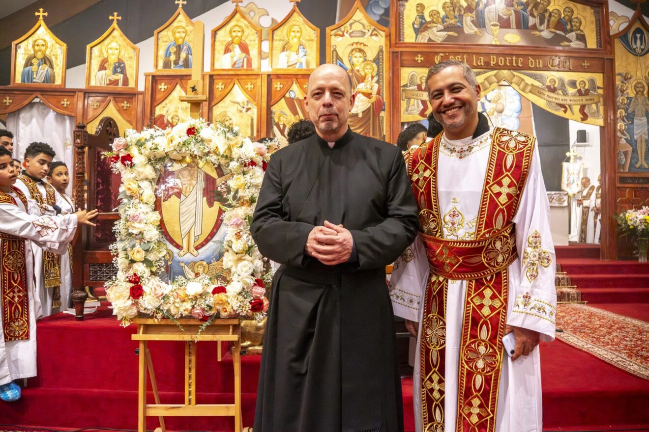 Participation in the Coptic Orthodox Easter rite – Sanctuaire Sainte-Rita